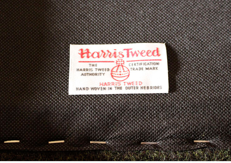 イギリス・ダイニングセット・エクステンション・ビンテージ・アンティーク・HarrisTweed