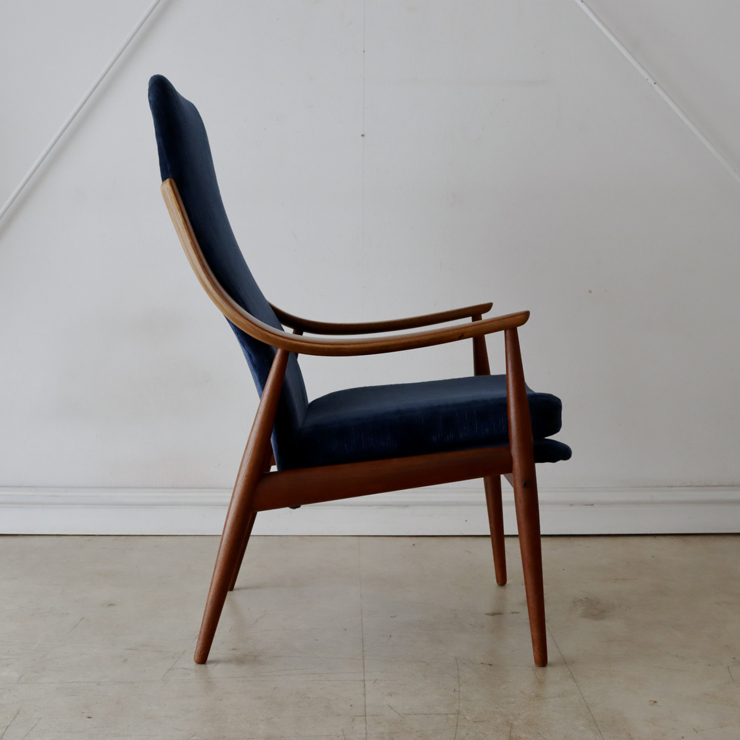 Peter Hvidt u0026 Orla Molgaard-Nielsen High Back Easy Chair for France and Son　 商品番号【021082b】
